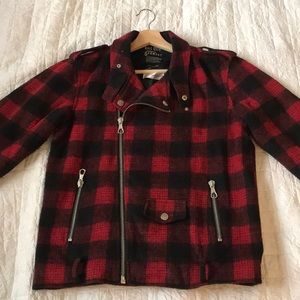 Men’s Kill City Moto Plaid Jacket
